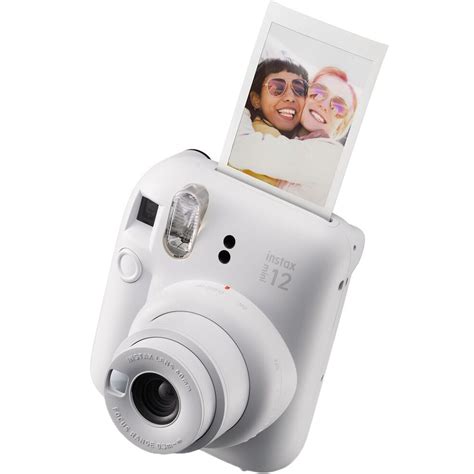 fujifilm instax mini  instant film camera clay white