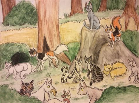 Thunderclan Camp 30 Day Warriors Challenge By Fritzfliza