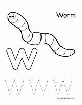 Letter Coloring Worm Writing Sheets Worksheets Preschool Tracing Alphabet Activities Worksheet Sheet Worms Cleverlearner Printable Pre Letters Practice Themes Age sketch template