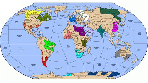 globe map
