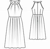 Dress Choose Board Sewing Patterns Style sketch template