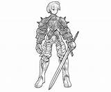 Ramza Chibi Coloring Pages Character Another sketch template