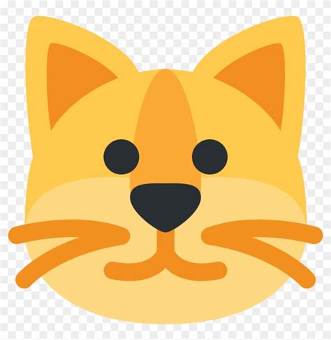cat face cat emoji twitter hd png