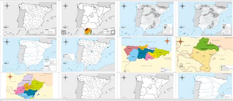 Mapas Mapa De España Fichas Y Mapas
