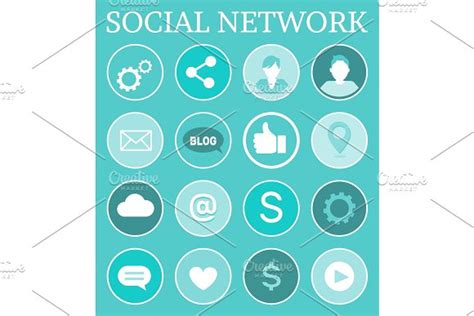 social network networking vector creative daddy