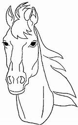 Horse Coloring Pages Head Face Printable Drawing Drawings Horses Realistic Colouring Color Derby Kids Adult Para Caballos Colorear Print Line sketch template