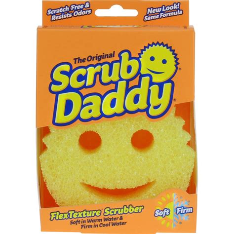 scrub daddy scbsdpdqct original flextexture scrubber  carton