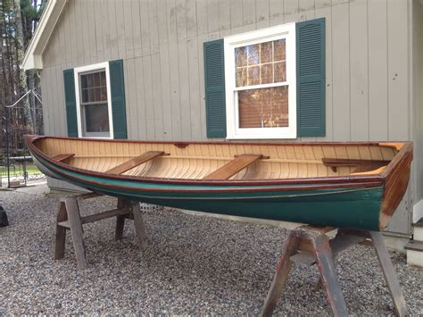 runabout restorations  carleton square stern canoe