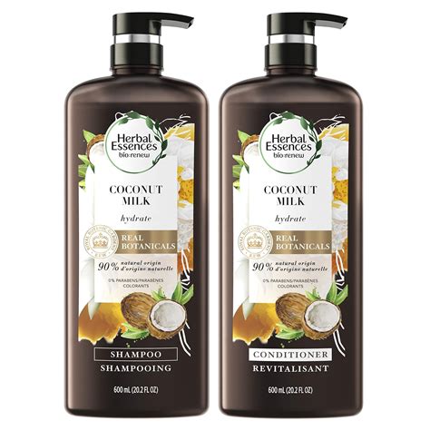 herbal essences shampoo  conditioner kit  natural source ingredients color safe bio