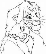 Nala Coloring Pages Getcolorings Color sketch template