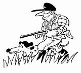 Hunting Coloring Pages Printable Color Clipart Gif Dog sketch template