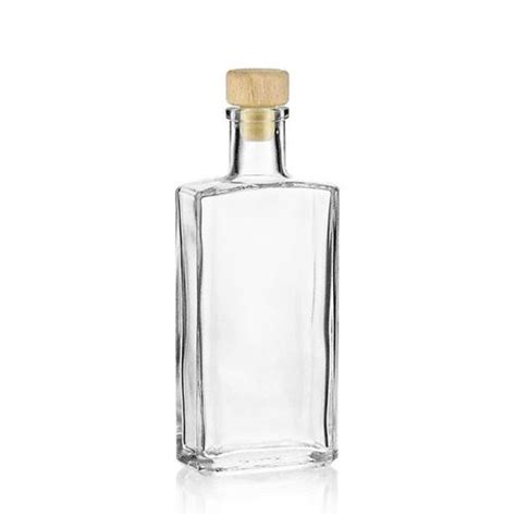 200ml Clear Glass Bottle Shiny World Of Uk