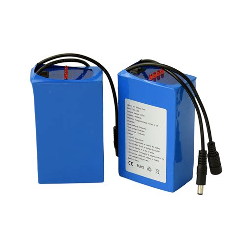 rechargeable  mah  lithium battery pack  led light china battery
