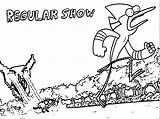 Coloring Regular Show Cartoon Network Pages Library Clipart Popular sketch template
