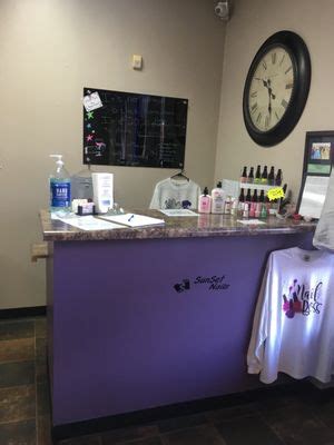 sunset nails spa    reviews  sw st st topeka