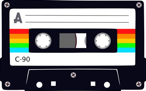 vintage cassette tape vector illustration designs retro en
