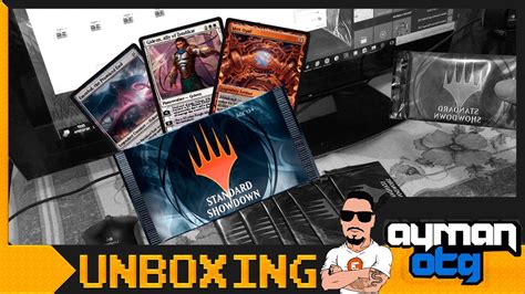 unboxing booster standard showdown pt br youtube