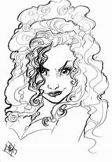 Bellatrix Lestrange Comfortlove Nycc Favourites sketch template