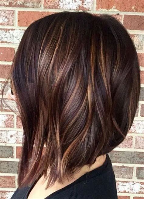 hair color dark brown layers  spring hairstyles ideas