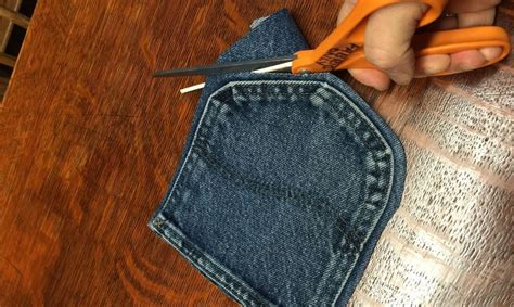 cut the pockets off your old jeans to create these brilliant ideas