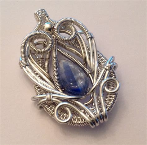 perfectly twisted handmade wire wrapped beaded  gemstone jewelry
