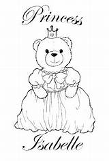 Coloring Pages Isabelle Name Eden Click sketch template