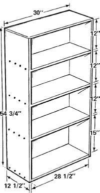 How to Build a Bookcase | wood creations in 2019 | Diy