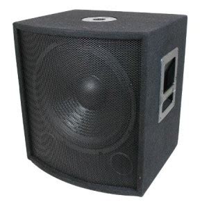 subwoofer speakerpro audiowdjpawooferohmfifteen  bass  ebay