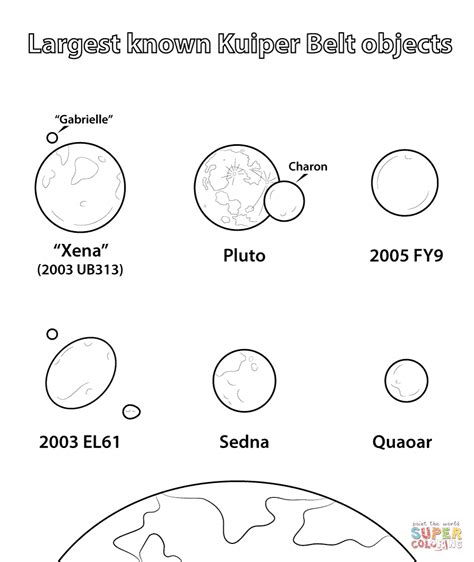 dwarf planets coloring page  printable coloring pages