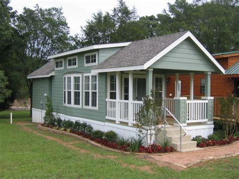 instant mobile house deep forest cottage home styles exterior park model homes model homes