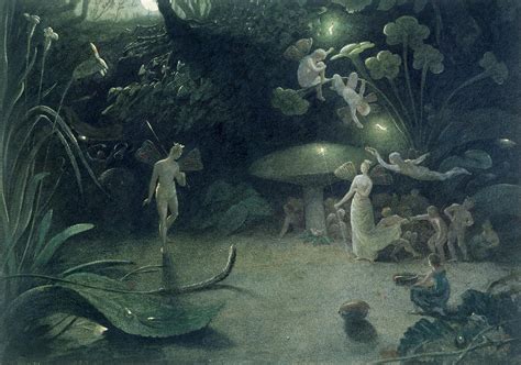 Scene From A Midsummer Nights Dream By Francis Danby
