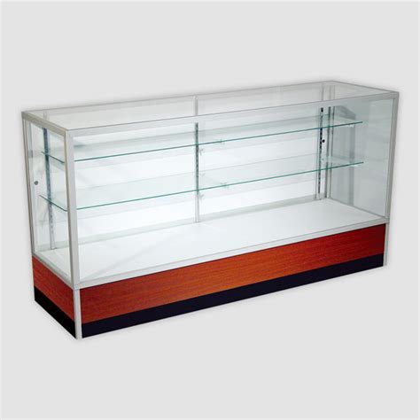 Assembled Full Vision Showcase Economy Half View Display Case