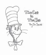 Coloring Seuss Dr Pages Hat Cat Printable Sheets Quotes Book Preschool Template Birthday Templates Fish Clipart Color Quotesgram Cool Books sketch template