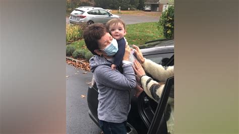 Grandma Rejoices As She Holds Grandson For First Time