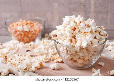 popcorn ingredients cooking stock photo  shutterstock