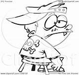 Time Punished Being Boy Clip Toonaday Outline Illustration Cartoon Royalty Rf Clipart 2021 sketch template