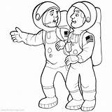 Astronaut Astronauts Printable Ausmalbilder Spaceship Xcolorings 840px 91k sketch template