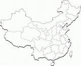 China Map Coloring Drawing Popular Getdrawings sketch template