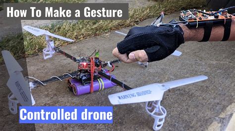 gesture controlled drone youtube