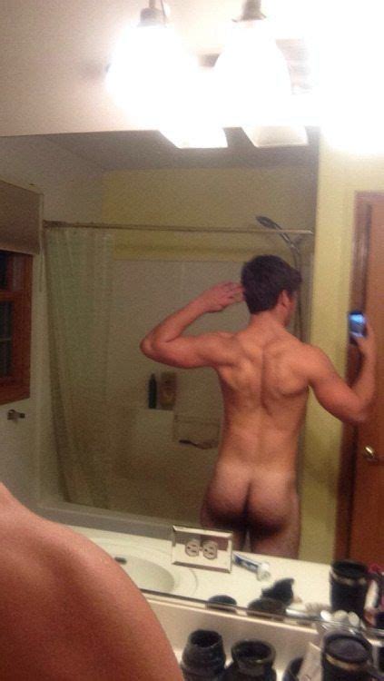 cute selfie lad bubble bum fit males shirtless and naked