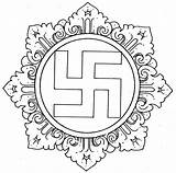 Swastika Bali Hias Seni Hindu Serbi Serba sketch template