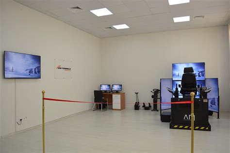 apm terminals poti supports  establishment  crane  lifting simulator lab  poti