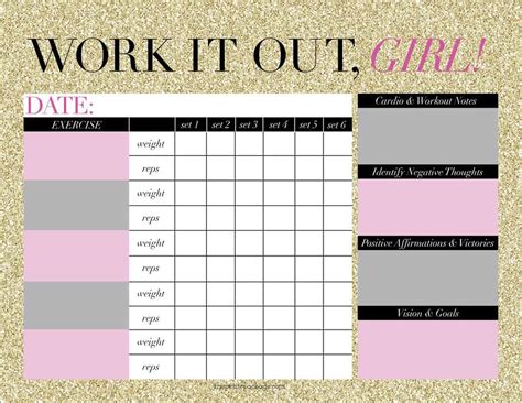 Search Results For “blank Workout Schedule Template