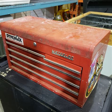 Red Waterloo Tool Chest W Contents