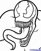 Coloring Easy Pages Drawing Venom Marvel Carnage Drawings Mouth Bff Cartoon Clipart Clipartmag Spiderman Comments Draw Library Getdrawings Panther sketch template