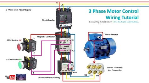 phase contactor wiring