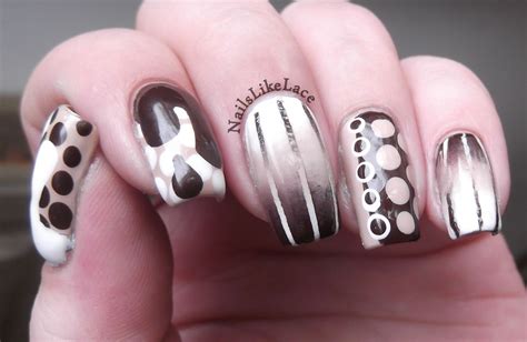 nailslikelace chocolaty delight nails