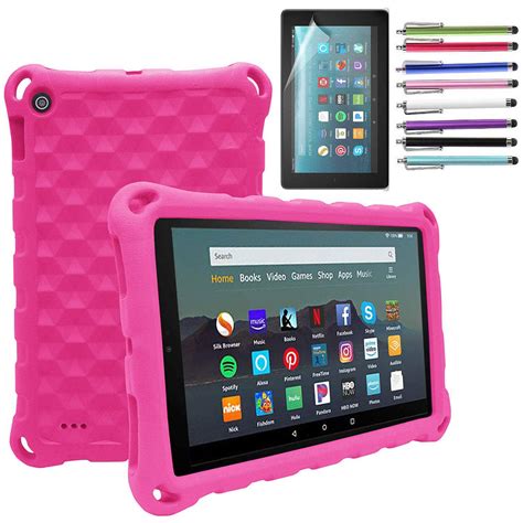 epicgadget amazon fire  cover lightweight protective shock proof kids friendly cover case
