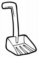 Dustpan Pan Clipart Dust Clip Coloring Cliparts Mop Library Clipground Sketch Template sketch template
