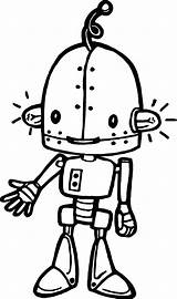 Robot Cartoon Drawing Coloring Pages Line Cool Rodney Drawings Kids Sheets Animal Getdrawings Book Printable Sketch Template Cute Painting Wecoloringpage sketch template